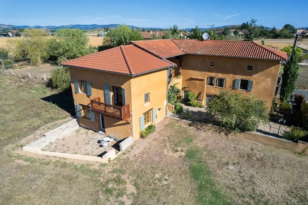 Les Sarments Du Beaujolais, Calme Proche Lyon Villa Sarcey France