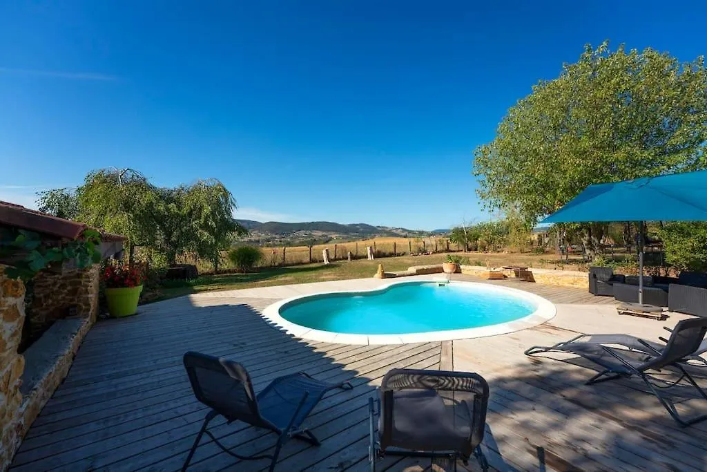 Les Sarments Du Beaujolais, Calme Proche Lyon Villa Sarcey